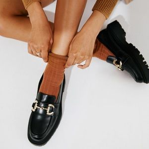 Brand New H&M Lug Sole Loafers